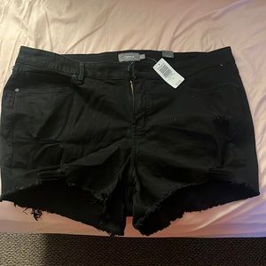 Torrid Black Shorts